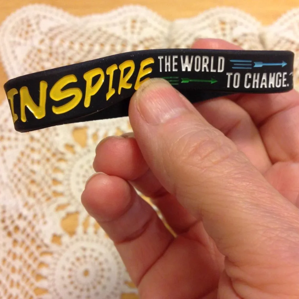 Four new kid's bracelets with inspiring messages